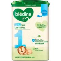 BLEDINA bularreko haurrentzako esnea Hasierako Etapa 1, lata 800 g