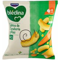 Snack bio de maíz y zanahoria BLEDINA, bolsa 20 g