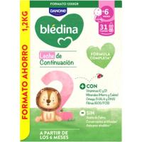 BLEDINA Etapa 2 jarraipenerako esnea, kutxa 1.200 g