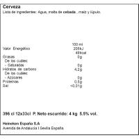 Cerveza EL AGUILA, pack lata 12x33 cl