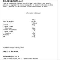 Regalíz oro Lc HARIBO, 1 ud, 18 g