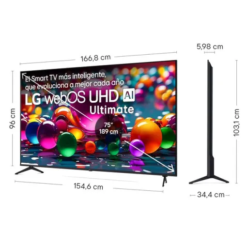 TV Nanocell Led 75" 4K UHD Smart 75UA75006LA LG