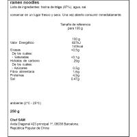 ITSU ramena egiteko gari fideoak, paketea 250 g