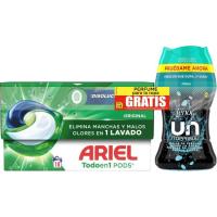 ARIEL ORIGINAL detergente kapsulak, kutxa 22 dosi + Unstoppables