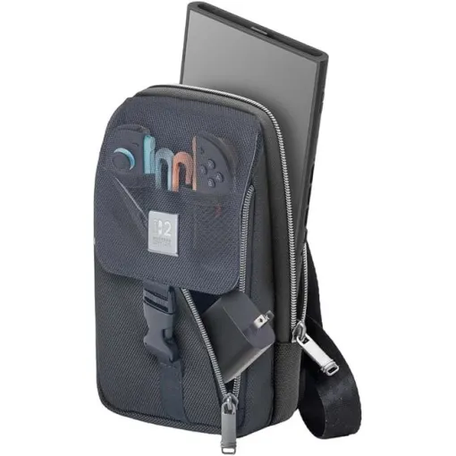 Accesorio para nintendo switch 2, game traveler deluxe crossbodybag mc16 ARDISTEL