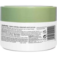 Crema corporal hidrantante de aceite oliva BABARIA, tarro 250 ml