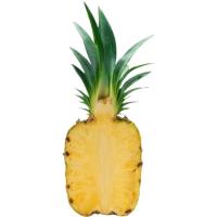 Heltze naturaleko anana moztuta, pieza pisura gutxig. 900 g