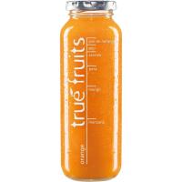 Smoothie orange TRUE FRUITS, botella 250 ml