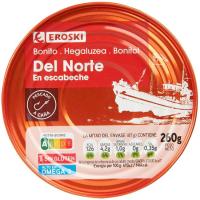EROSKI hegaluzea eskabetxean, lata 266 g