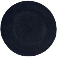 Txapela adulto negra, 100% lana, talla G