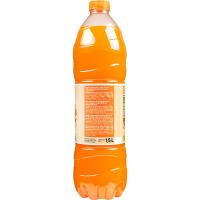 Refresco de naranja sin gas EROSKI, botella 1,5 litros