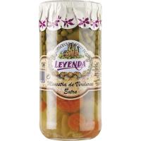 Menestra de verduras LEYENDA, frasco 400 g 