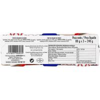 Paté de cerdo PAMPLONICA, pack 3x80 g