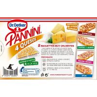 DR. OETKER 4 gazta panniniak, sorta 2x125 g