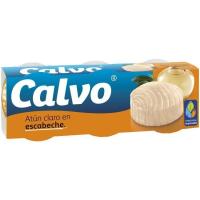 CALVO atun argia eskabetxean, sorta 3x80 g