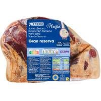 EROSKI MAESTRO erreserba handiko urdaiazpiko serranoa, moztuta, gutxieneko erosketa 100 g