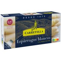 Espárrago grueso 6/8 piezas CARRETILLA, lata 250 g