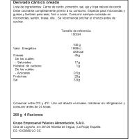 Chorizo oreado PALACIOS, sobre 200 g