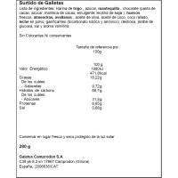 BIRBA galleta sorta, kutxa 250 g