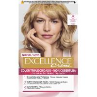 Tinte rubio claro N.8 EXCELLENCE, caja 1 ud