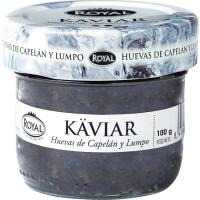 ROYAL Islandiako arraba beltzak, potoa 100 g 