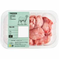 Mollejas de cordero EROSKI, bandeja aprox. 300 g