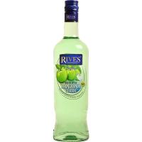 Licor de manzana sin alcohol RIVES, botella 70 cl