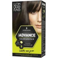 Tinte castaño oscuro N.3 LLONGUERAS, caja 1 ud