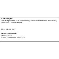 Champagne Brut POMMERY, botella 75 cl