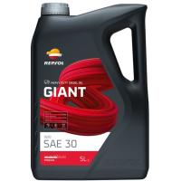 Aceite mineral Giant 1020 SAE 30 diésel REPSOL, 5 litros