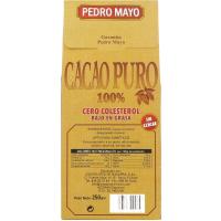 Cacao puro sin azúcar PEDRO MAYO, paquete 250 g