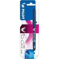 Bolígrafo roller tinta líquida azul, punta fina V-Ball PILOT, 1 ud