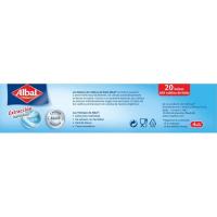 Bolsa para cubitos de hielo ALBAL, caja 20 uds