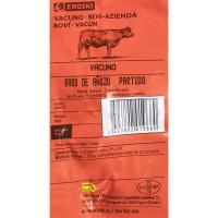 Behi isatsa, erretilua gutxi gorabehera 700 g