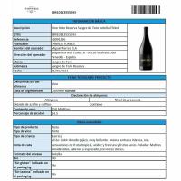 Vino Tinto Reserva GRAN SANGRE TORO, botella 75 cl