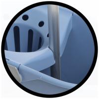 Cubo escurridor con ruedas azul TA-TAY, pack 1 unid.