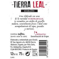 Vino Rosado Valdepeñas TIERRA LEAL, botella 75 cl