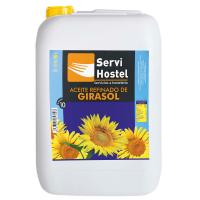 Aceite de girasol SERVIHOSTEL, garrafa 10 litros