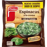 Espinacas a la crema FINDUS Salto, bolsa 450 g