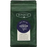 Café molido espresso descafeinado BAQUÉ, doypack 250 g