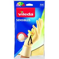 Guante sensible talla mediana VILEDA, paquete 1 par