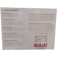 Surtido de hojaldre HOJALBI, caja 1,25 kg
