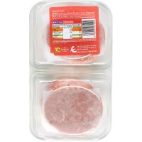 EROSKI BASIC behi hanburgesa, 6 ale, erretilua 510 g