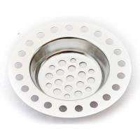 Rejilla filtro para desagüe en acero inoxidable FONTBRICO, 1 ud