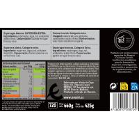 Espárragos  I.G.P. 6/8 piezas Eroski SELEQTIA, lata 425 g