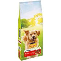 FRISKIES ACTIVE txakur helduentzako jakia, zakua 15 kg