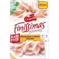 Pechuga de pavo CAMPOFRÍO FINÍSSIMAS, bandeja 170 g
