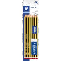 Set de 10 lápices nº 2, sacapuntas y goma de borrar STAEDTLER