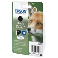 Cartucho de tinta original negro T1281 EPSON, 1 ud