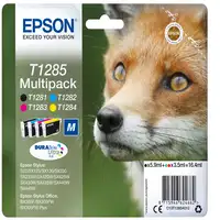 Pack de cartuchos de tinta original, 4 colores T1285 EPSON, 1 ud